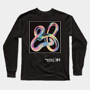 Spacemen 3 - Minimal Graphic Design Artwork Long Sleeve T-Shirt